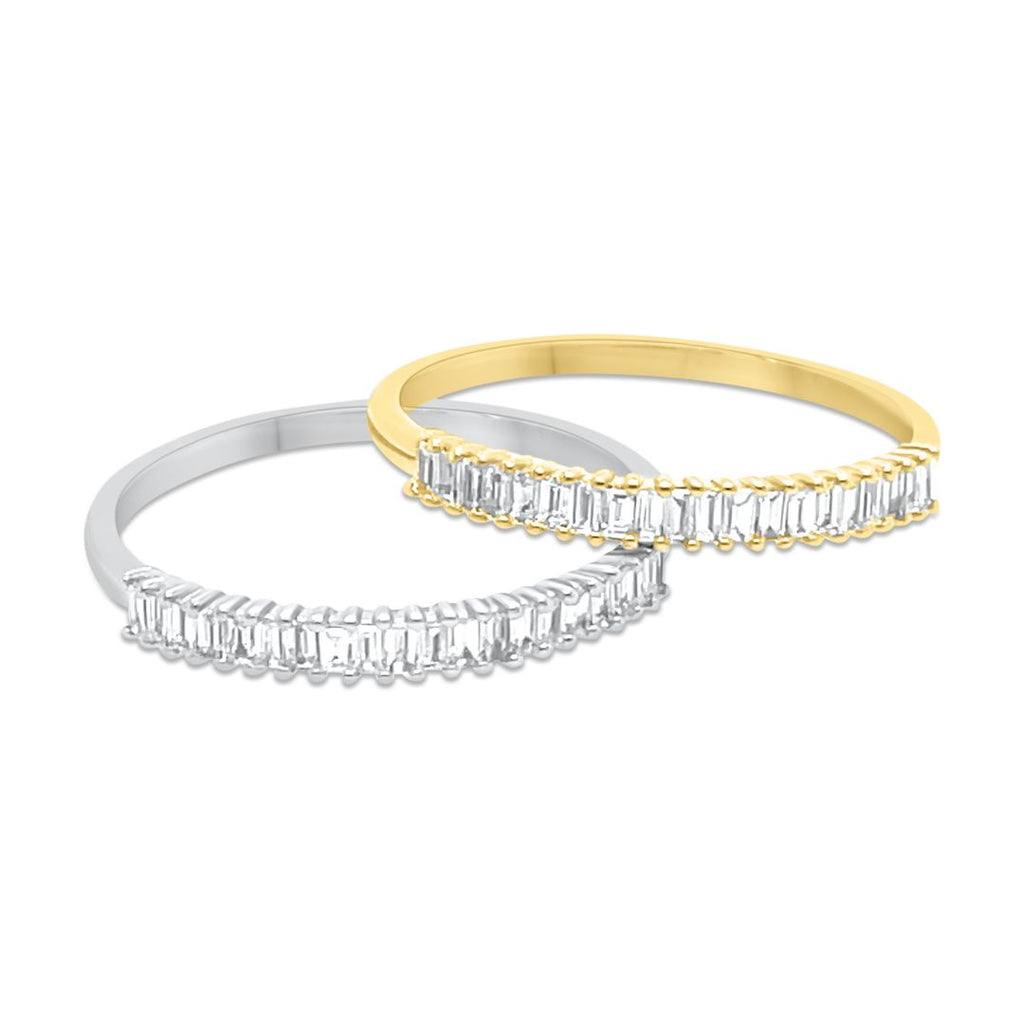 Mini Baguette Diamond Band