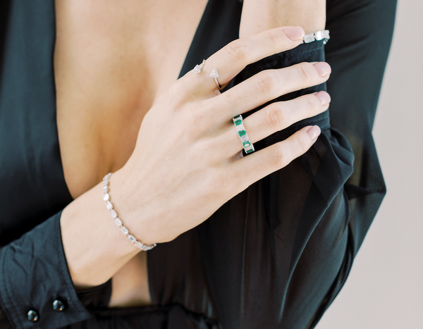 Emerald Illusion Bracelet