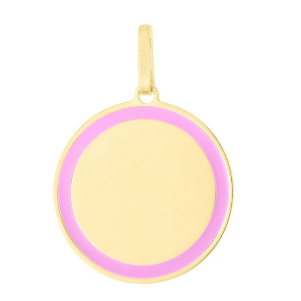 Enamel Circle Charm